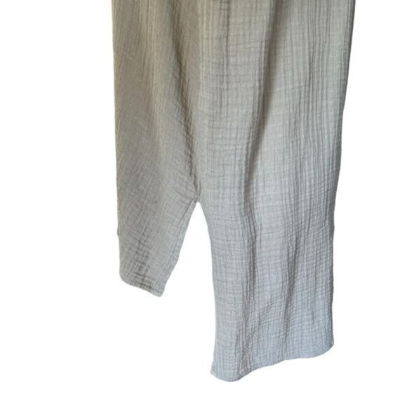 Anthropologie Porridge Gauzy Tunic Buttondown in Taupe Size Medium - Picture 10 of 12